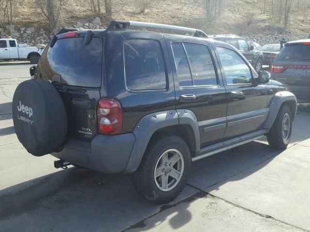 1J4GL38K26W147658 - 2006 JEEP LIBERTY RE BLACK photo 4