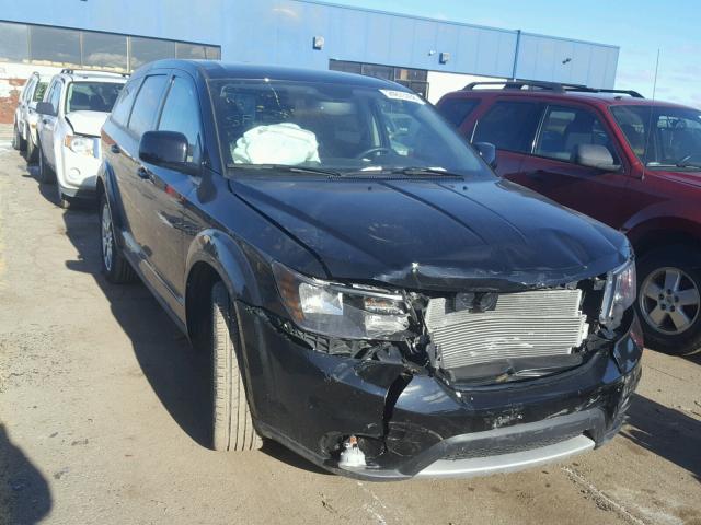 3C4PDDEG6FT512602 - 2015 DODGE JOURNEY R/ BLACK photo 1