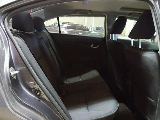 19XFB2F82EE206738 - 2014 HONDA CIVIC EX ნაცრისფერი ფოტო 6