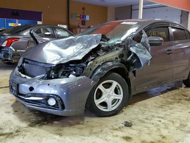 19XFB2F82EE206738 - 2014 HONDA CIVIC EX GRAY photo 9