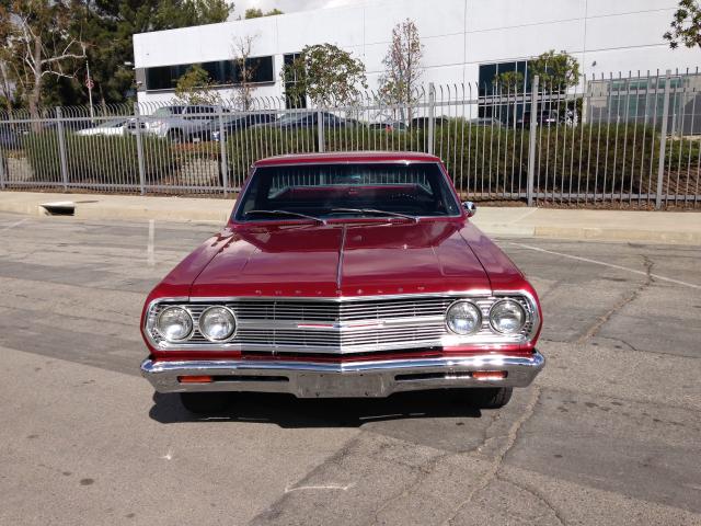 0000000DMV44968NV - 1965 CHEVROLET EL CAMINO RED photo 2