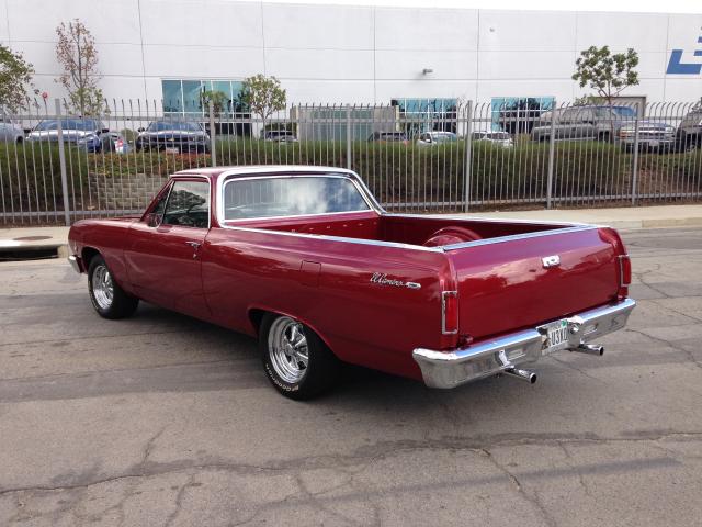 0000000DMV44968NV - 1965 CHEVROLET EL CAMINO RED photo 5