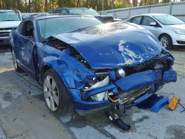 1ZVHT82H165188323 - 2006 FORD MUSTANG GT BLUE photo 1