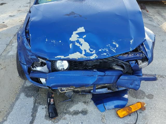 1ZVHT82H165188323 - 2006 FORD MUSTANG GT BLUE photo 7