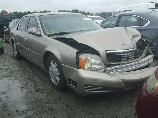 1G6KD54Y34U221765 - 2004 CADILLAC DEVILLE BEIGE photo 1