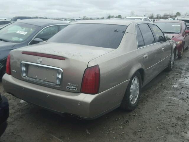 1G6KD54Y34U221765 - 2004 CADILLAC DEVILLE BEIGE photo 4