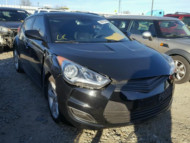 KMHTC6AD6CU075223 - 2012 HYUNDAI VELOSTER B BLACK photo 1