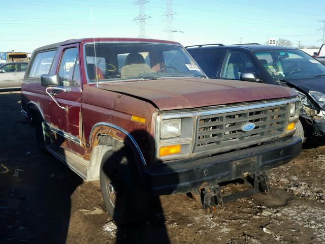 1FMDU15F8DLA47415 - 1983 FORD BRONCO U10 MAROON photo 1