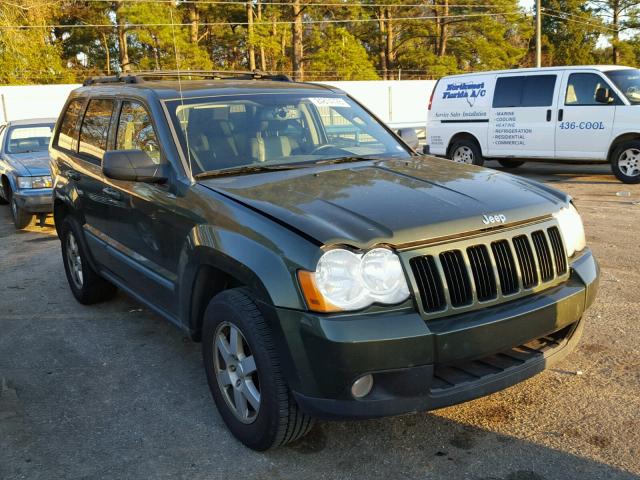 1J8HS48N68C158057 - 2008 JEEP GRAND CHER GREEN photo 1