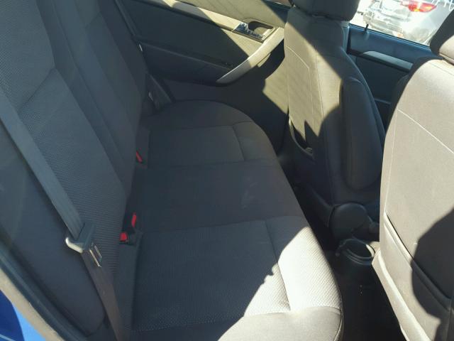 KL1TD56E59B692508 - 2009 CHEVROLET AVEO LS BLUE photo 6