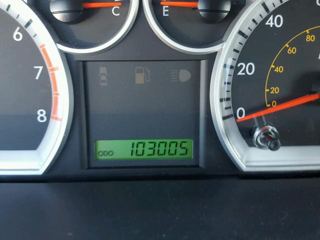 KL1TD56E59B692508 - 2009 CHEVROLET AVEO LS BLUE photo 8