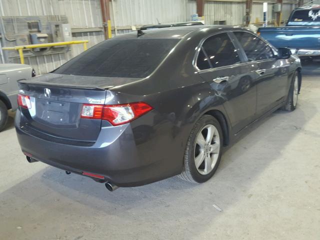 JH4CU266X9C034823 - 2009 ACURA TSX BLACK photo 4