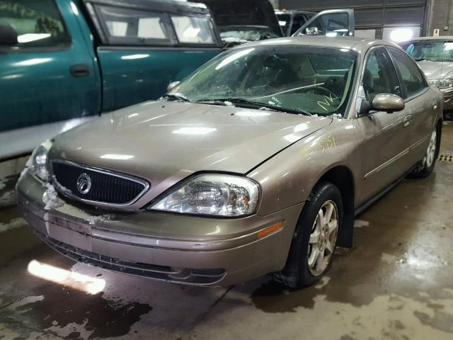 1MEFM50UX2A637570 - 2002 MERCURY SABLE GS TAN photo 2