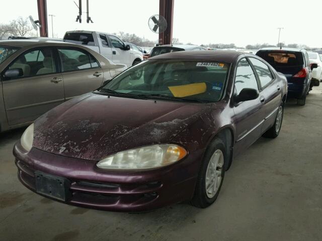 2B3HD46R0XH634629 - 1999 DODGE INTREPID PURPLE photo 2