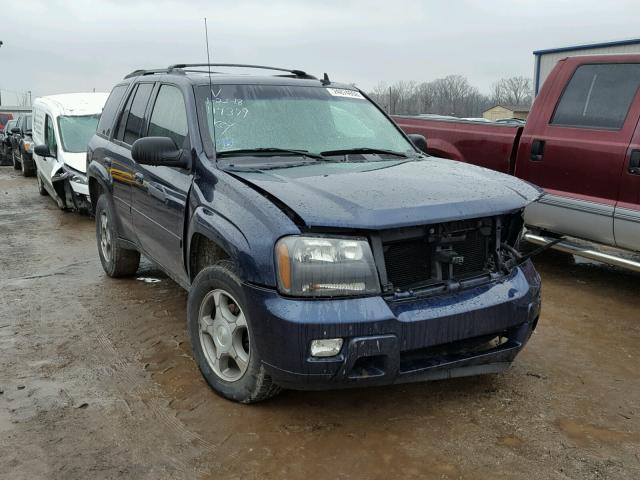 1GNDS13S482162266 - 2008 CHEVROLET TRAILBLAZE BLUE photo 1