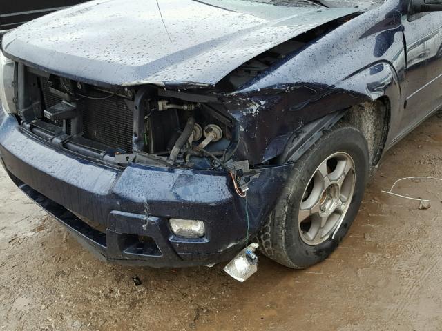 1GNDS13S482162266 - 2008 CHEVROLET TRAILBLAZE BLUE photo 9