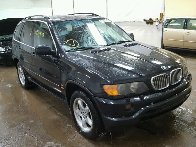 5UXFB33533LH45827 - 2003 BMW X5 4.4I BLACK photo 1