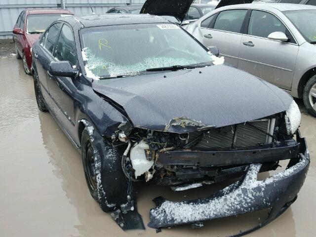 1YVHP84D875M55390 - 2007 MAZDA 6 S GRAY photo 1