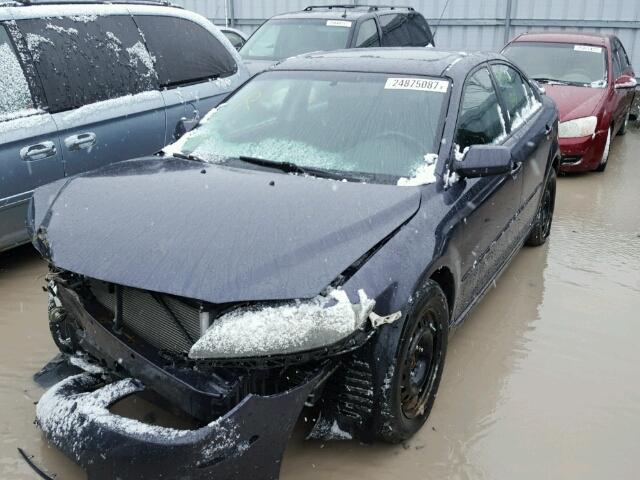 1YVHP84D875M55390 - 2007 MAZDA 6 S Gris photo 2