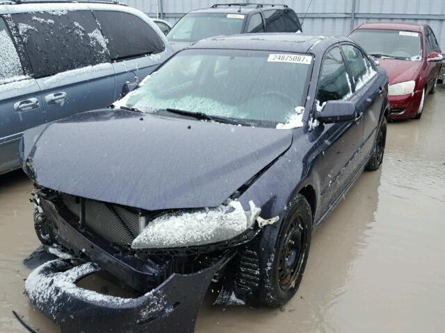 1YVHP84D875M55390 - 2007 MAZDA 6 S GRAY photo 2