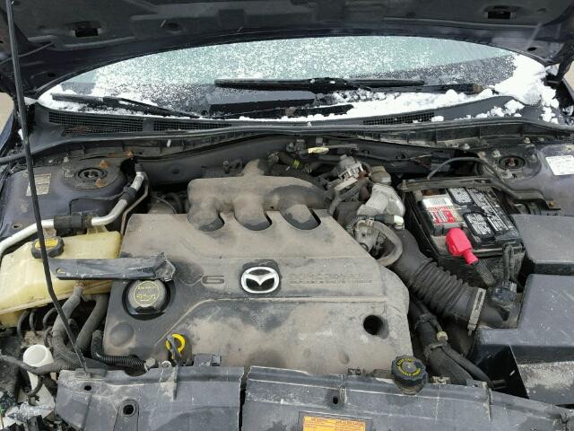 1YVHP84D875M55390 - 2007 MAZDA 6 S GRAY photo 7