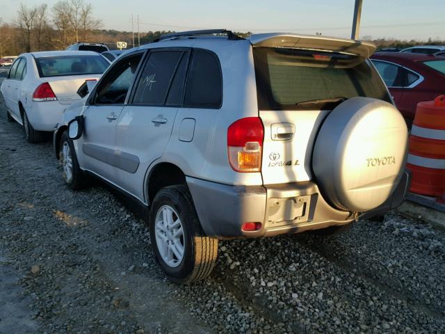 JTEGH20V210026580 - 2001 TOYOTA RAV4 SILVER photo 3