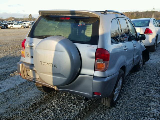 JTEGH20V210026580 - 2001 TOYOTA RAV4 SILVER photo 4