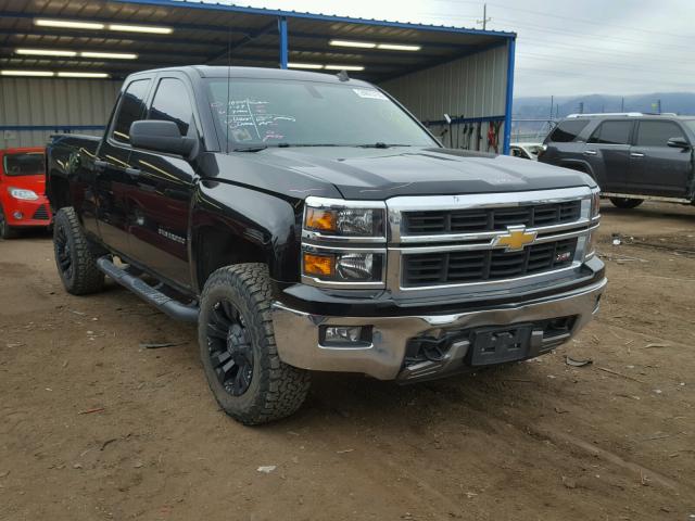 1GCVKREC8EZ304395 - 2014 CHEVROLET SILVERADO BLACK photo 1