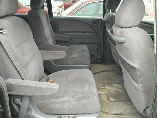 5FNRL38415B077752 - 2005 HONDA ODYSSEY EX BLUE photo 6