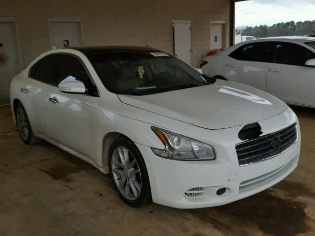 1N4AA5AP1BC854660 - 2011 NISSAN MAXIMA S WHITE photo 1