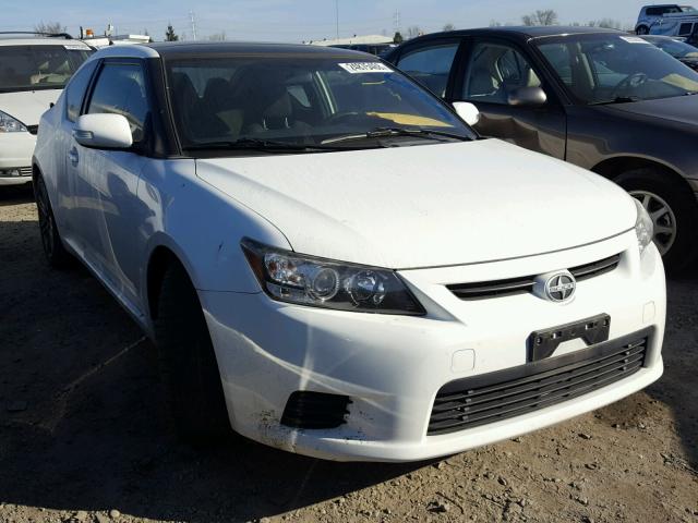 JTKJF5C75D3064699 - 2013 TOYOTA SCION TC WHITE photo 1