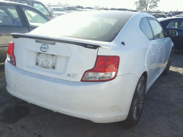 JTKJF5C75D3064699 - 2013 TOYOTA SCION TC 白色 照片 4