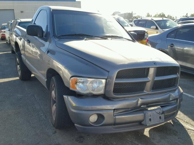 1D7HA16N63J541261 - 2003 DODGE RAM 1500 S GRAY photo 1