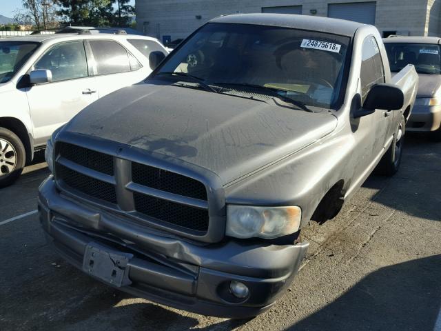 1D7HA16N63J541261 - 2003 DODGE RAM 1500 S GRAY photo 2