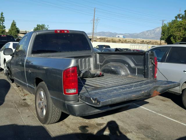 1D7HA16N63J541261 - 2003 DODGE RAM 1500 S GRAY photo 3