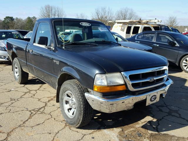 1FTYR10C9YPA11462 - 2000 FORD RANGER BLACK photo 1