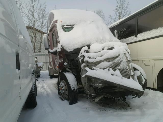 1FUJGLDR69LAG7750 - 2009 FREIGHTLINER CASCADIA 1 BURGUNDY photo 1