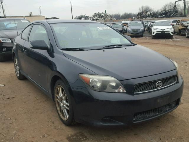 JTKDE167270205271 - 2007 TOYOTA SCION TC BLACK photo 1