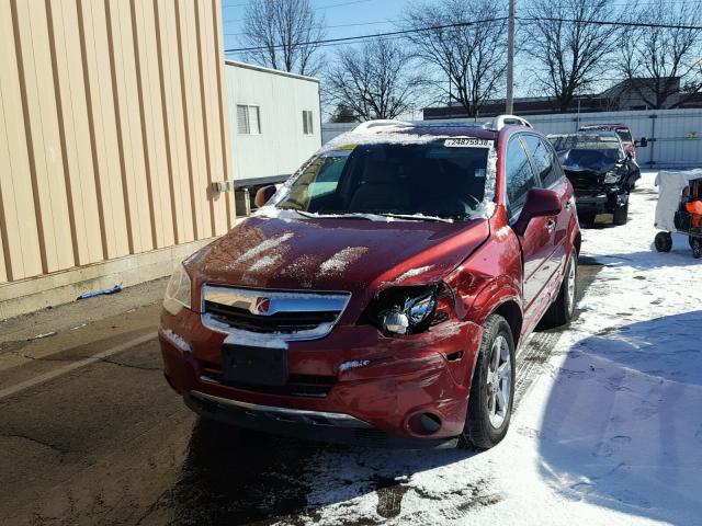 3GSDL537X9S581225 - 2009 SATURN VUE XR RED photo 2