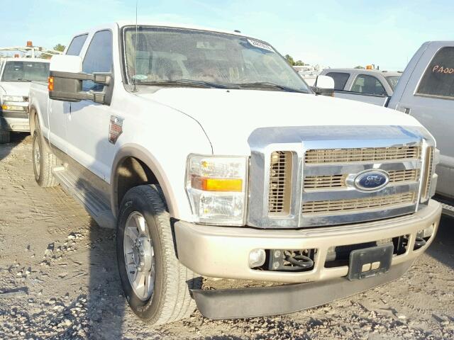 1FTSW21R69EA34167 - 2009 FORD F250 SUPER WHITE photo 1