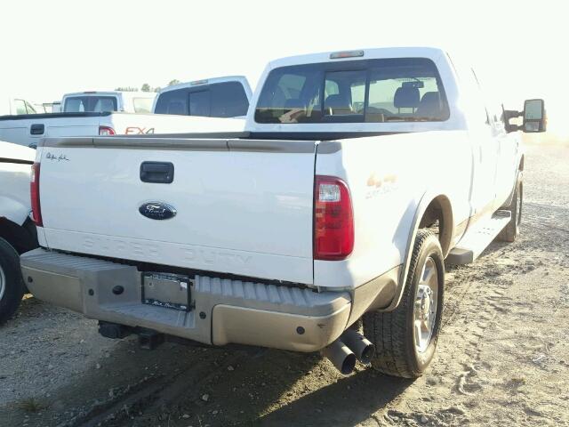 1FTSW21R69EA34167 - 2009 FORD F250 SUPER WHITE photo 4