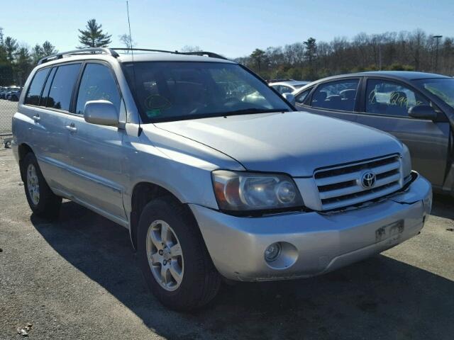 JTEDP21A750089472 - 2005 TOYOTA HIGHLANDER SILVER photo 1