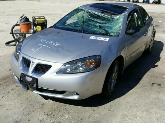 1G2ZG57N884269213 - 2008 PONTIAC G6 BASE SILVER photo 2