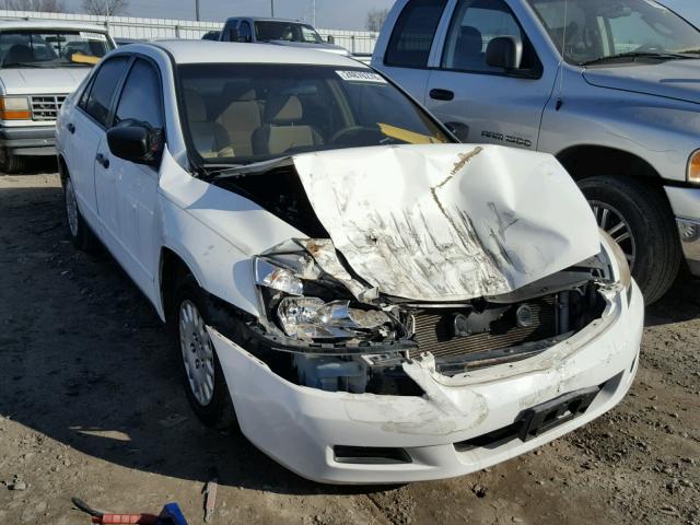 JHMCM56197C005767 - 2007 HONDA ACCORD VAL WHITE photo 1