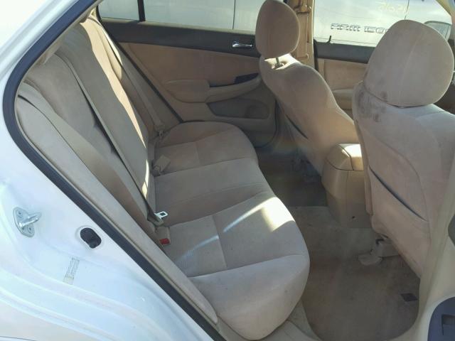 JHMCM56197C005767 - 2007 HONDA ACCORD VAL WHITE photo 6