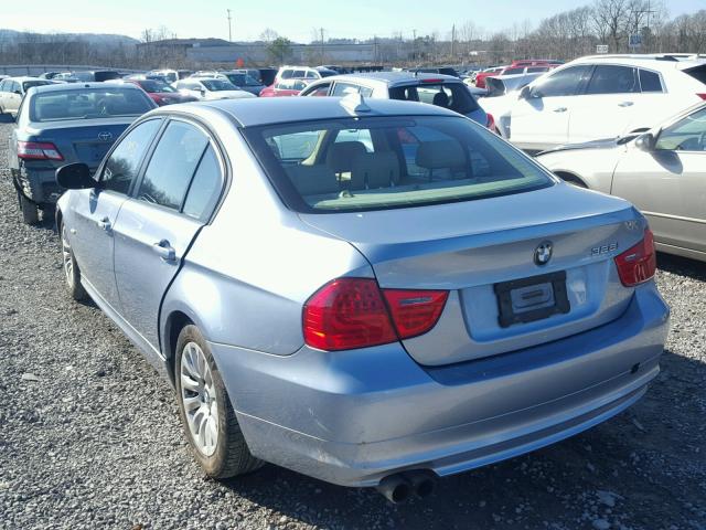 WBAPH73559E128691 - 2009 BMW 328 I BLUE photo 3