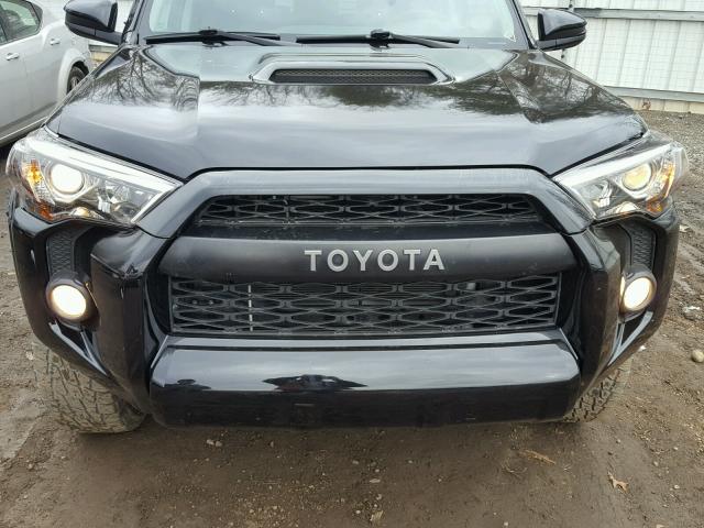 JTEBU5JR0F5268285 - 2015 TOYOTA 4RUNNER SR BLACK photo 9