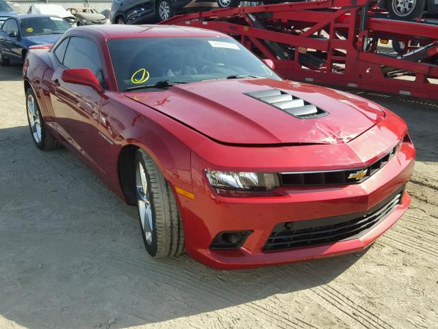 2G1FK1EJXF9204601 - 2015 CHEVROLET CAMARO 2SS RED photo 1