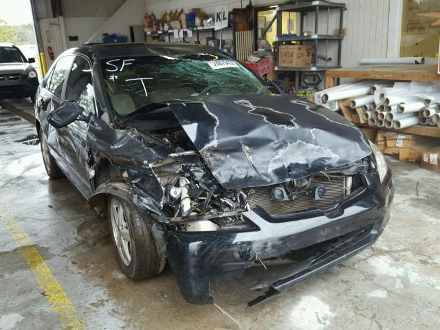 1HGCM56644A072900 - 2004 HONDA ACCORD EX BLACK photo 1