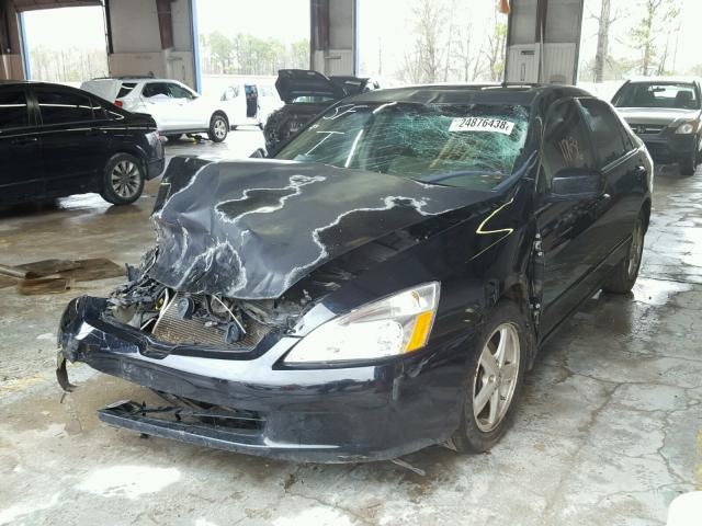 1HGCM56644A072900 - 2004 HONDA ACCORD EX BLACK photo 2